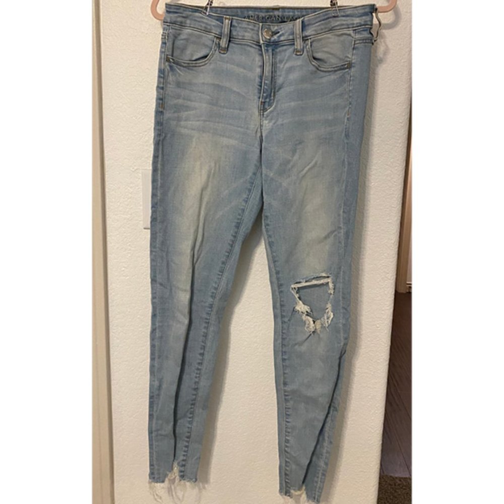 American Eagle Distressed Jeggings